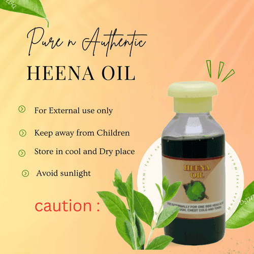 Pure Bliss Heena Elixir: An Aromatic Symphony of Nilgiri and Essential Oils