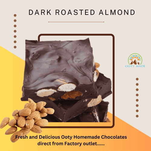Indulge in Decadence with Our Dark Roasted Almond Chocolate Sensation!