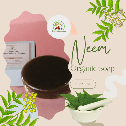 Neem Organic Homemade Soap: Chemical-Free Luxury for Radiant Skin and Eco-Friendly Living