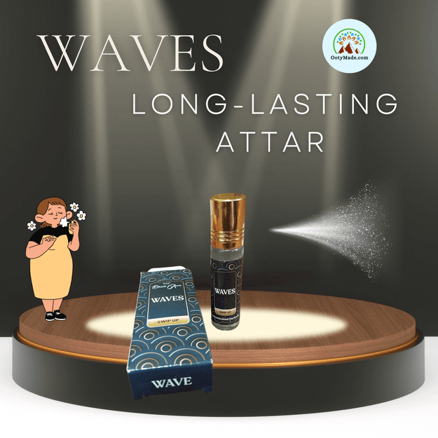 Waves Attar Perfume Roll-On - The Best Long Lasting Attar