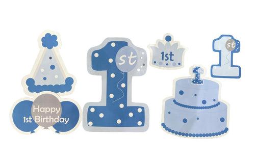 First Birthday Cut-outs Decorations