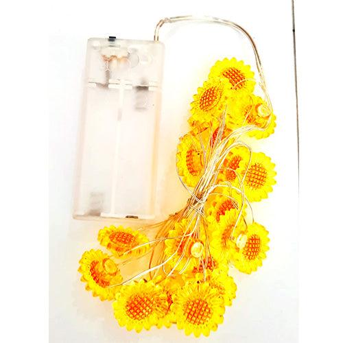20 Pcs Sunflower Battery Operated Lights String (Battery Not Included)
