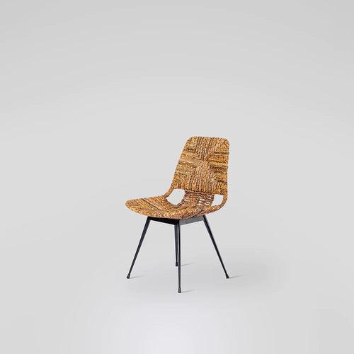 Clover — Accent Chair Iron Abaca