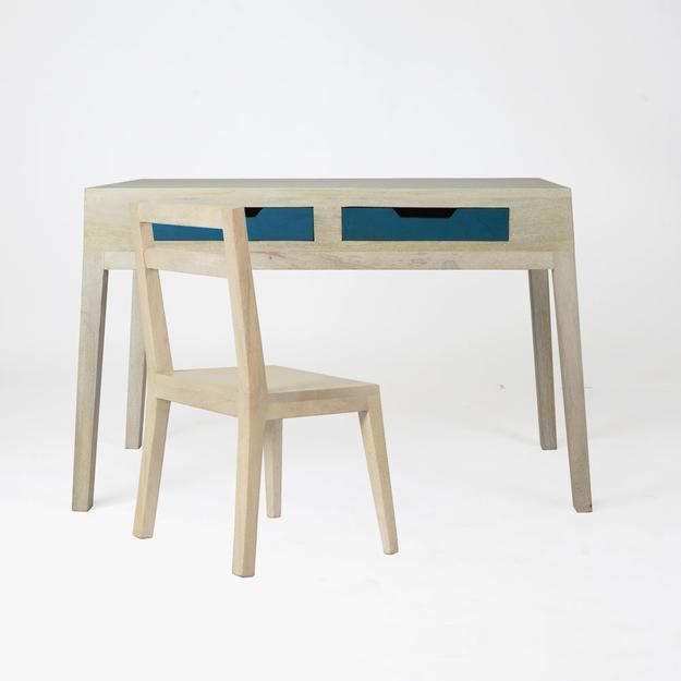 Kids Study Table + Chair Wooden — CREAT