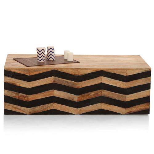 Coffee Table Wooden  — Herringbone