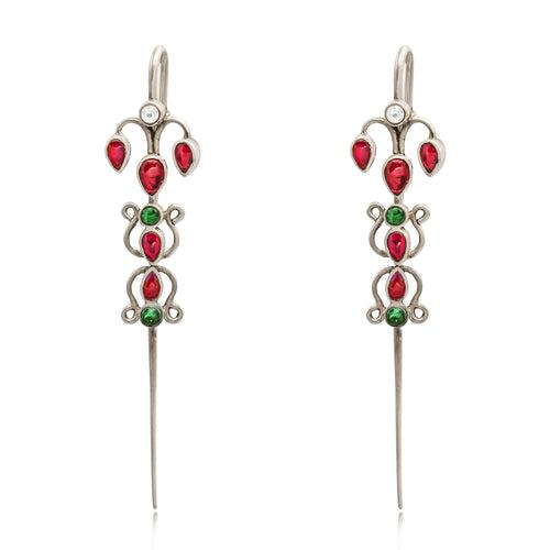 Traditional Silver 92.5 Needle Ear Cuff