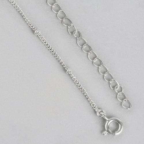 92.5 Silver Star loop Necklace