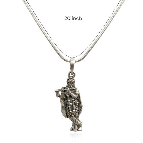 Lord Krishna Ji Pendant Necklace