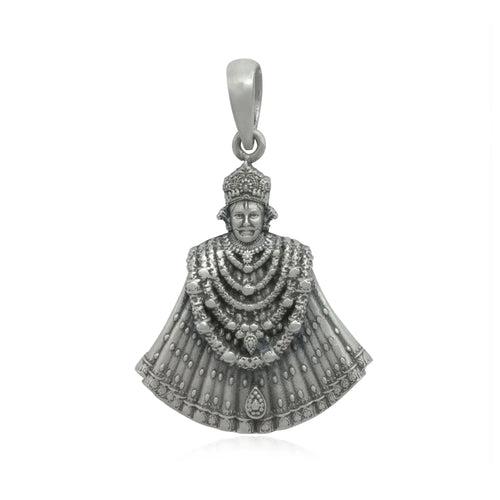 Khatu Shyam Baba Silver 92.5 Pendant