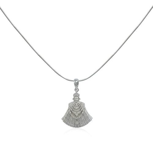 Khatu Shyam Baba Silver 92.5 Pendant