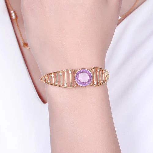 Silver 92.5 Lavender Bracelet