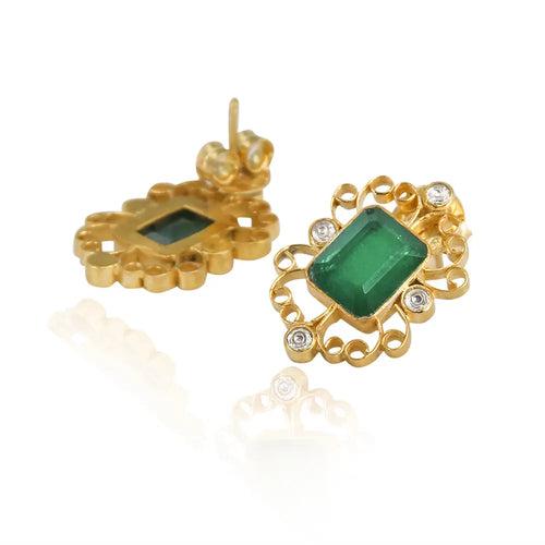 Silver Royal Green Stud