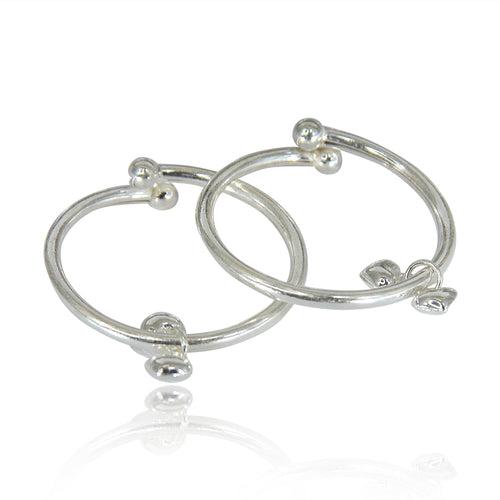 92.5 Heart shaped bangle for kids