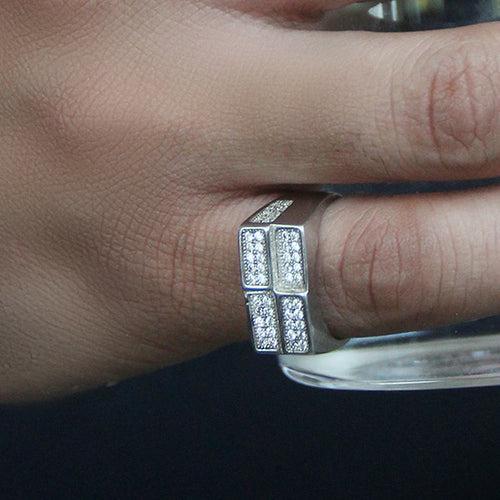 Cubic Silver Ring