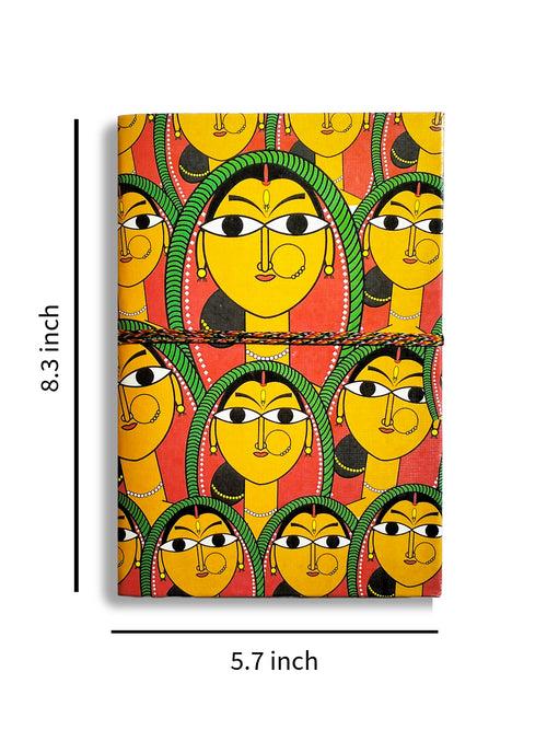 Kalighat women  | Handmade Travel Diary | A5 100 Pages