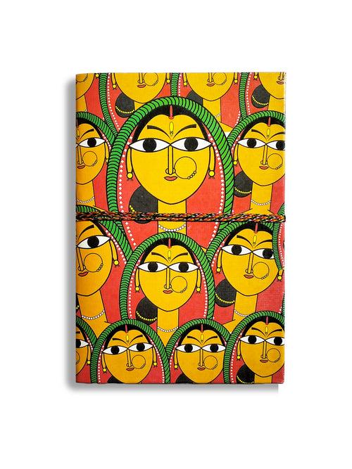 Kalighat women  | Handmade Travel Diary | A5 100 Pages