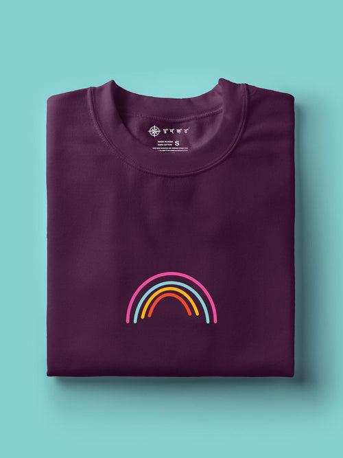 Rainbow | Printed T shirt