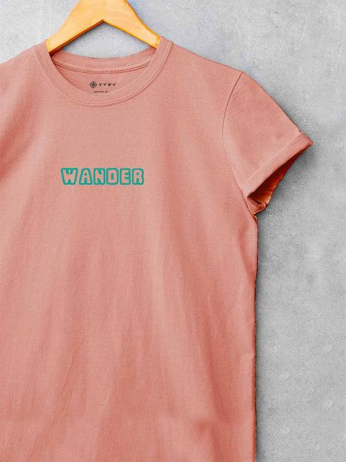 Wander | Backprint T shirt