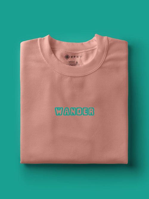 Wander | Backprint T shirt