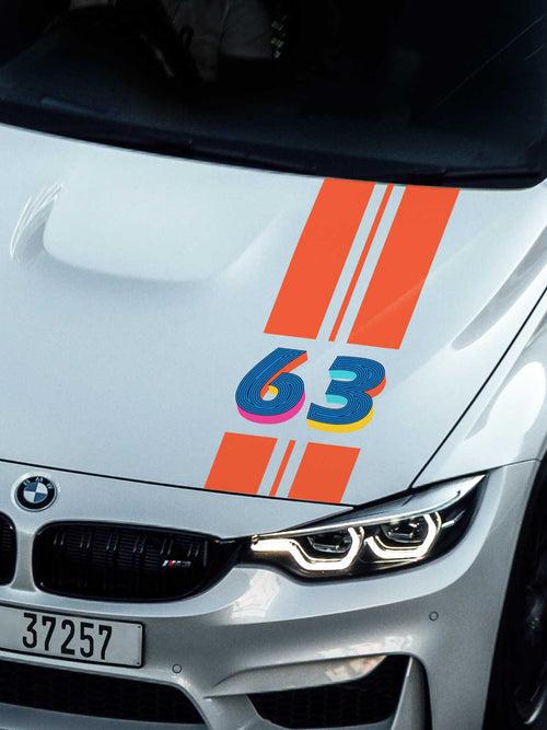 Nine Number | Bike/Laptop/Car Sticker