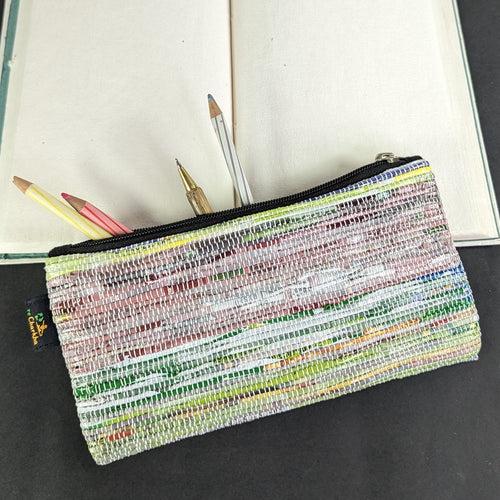 Upcycled Handwoven Pencil Pouch (PP0524-006) PS_W