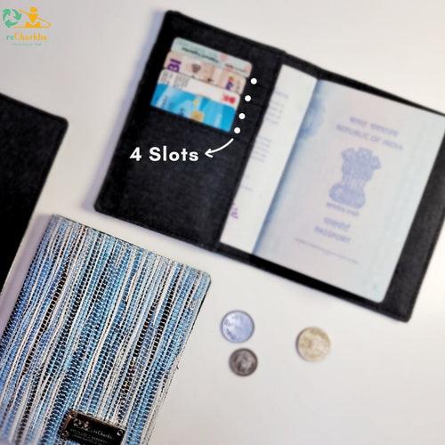 Upcycled Handwoven Passport Cover (PC0524-005) PS_W