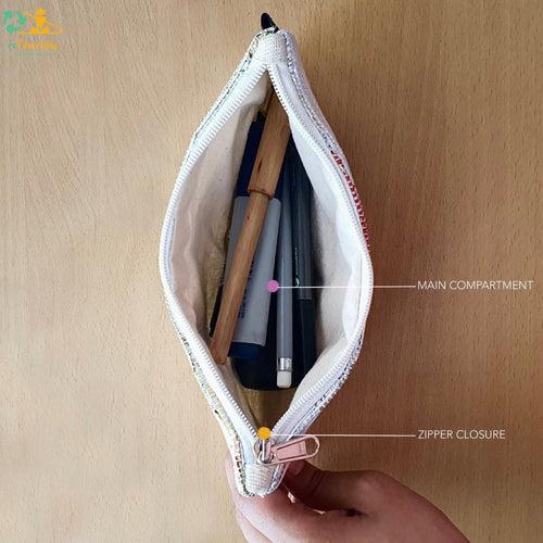 Upcycled Handwoven Pencil Pouch (PP0524-012) PS_W