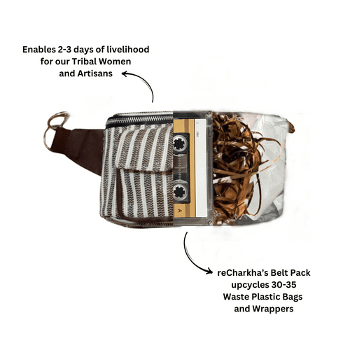 Upcycled Handwoven Belt Pack (BTP0524-002) MS_W
