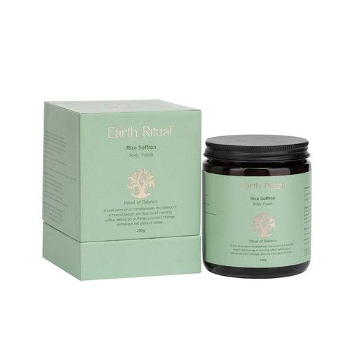 Earth Ritual Rice Saffron Body Polish