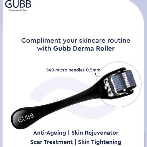 GUBB Derma Roller For Face Acne Scars & Hair Regrowth