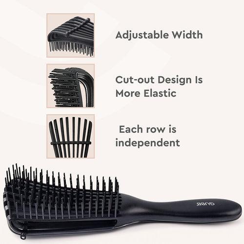 GUBB Paddle Detangling Hair Brush For Adults and Kids
