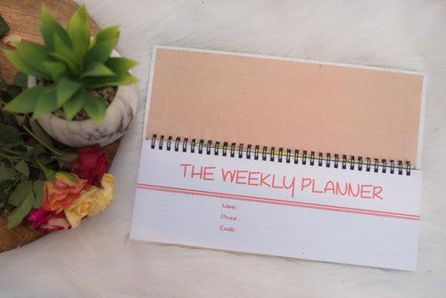 Long Weekly Planner