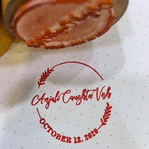 Wedding-Date Stamp