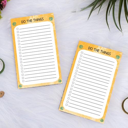 Do The Things- Vibrant Notepad