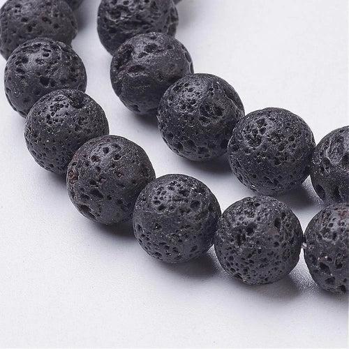 Lava Rock Bracelet - For Grounding, Stress Relief & Emotional Support!