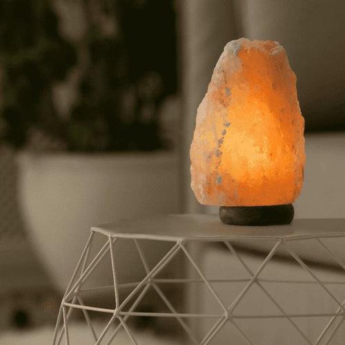 100% Genuine Healing Himalayan Rock Salt Lamp- Natural Shaped, Natural Air Purifier, for Vaastu - Feng Shui - Healing - Peace & Harmony