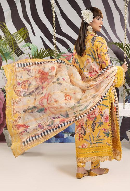 Adan's Prints Lawn Suits by Nazia Noor | 2024 - Print 5502