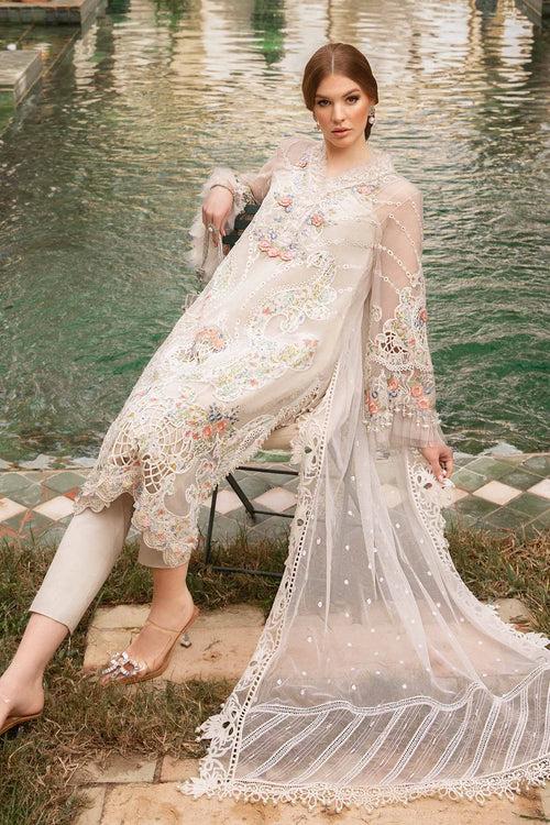 MARIA B Luxury Lawn Suits | 2024 | 5A