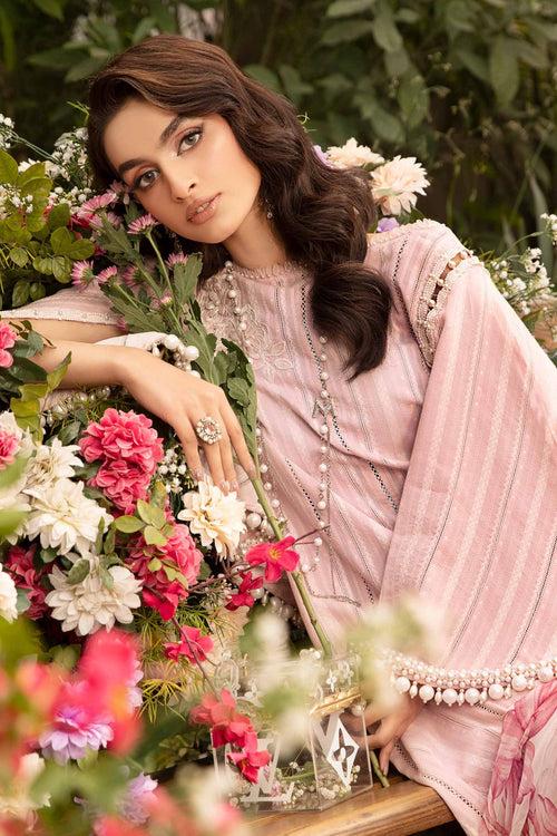 MARIA B M.Prints | Spring Summer Lawn Suits : 2024 | 9B