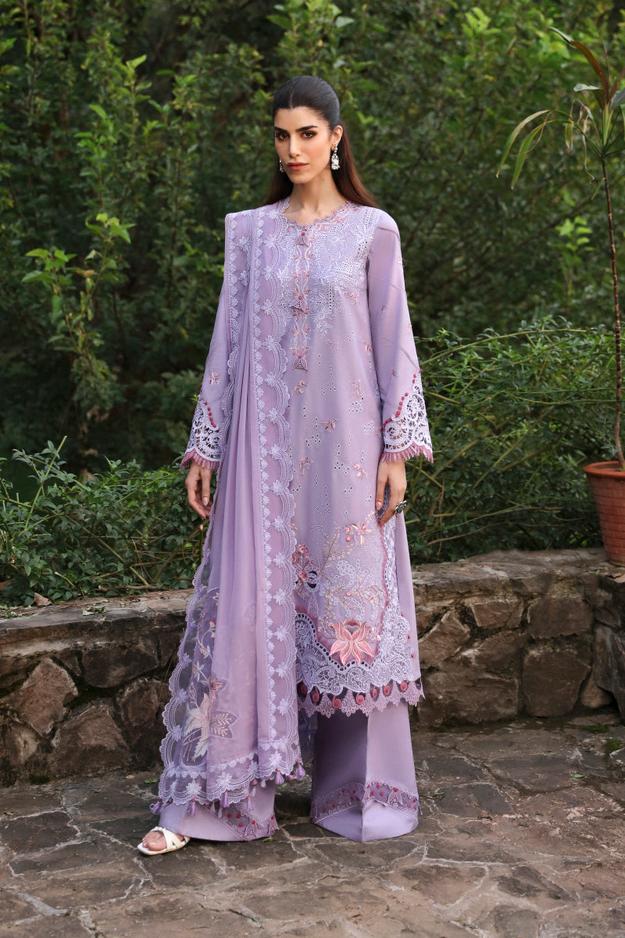 Qalamkar Qlinekari Linen Suits | 2024 | LM-14