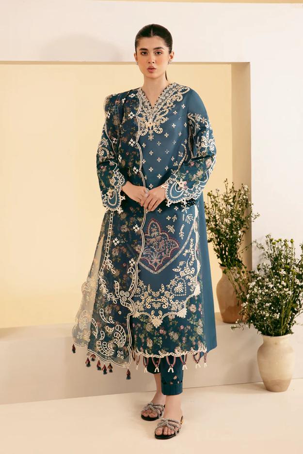 Qlinekari Lawn Suits by Qalamkar | 2024 | SQ-05