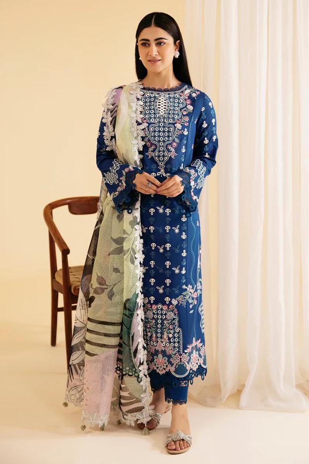 Qlinekari Lawn Suits by Qalamkar | 2024 | SQ-08