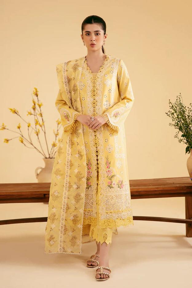 Qlinekari Lawn Suits by Qalamkar | 2024 | SQ-12