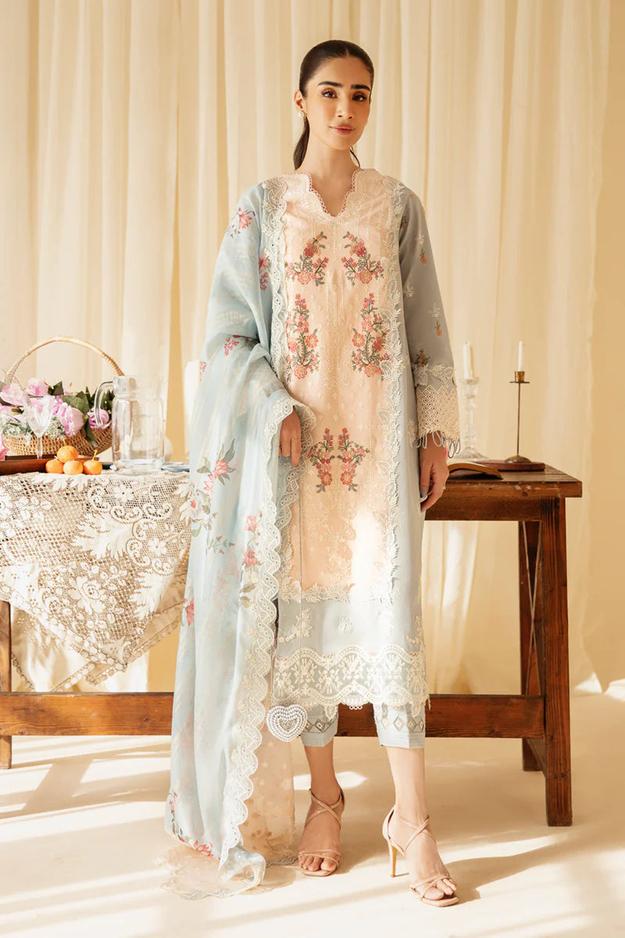 Qlinekari Lawn Suits by Qalamkar | 2024 | SQ-15