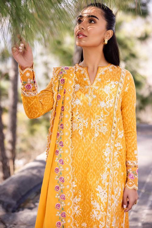 Zaha Lawn Suits | 2024 |  ZL24-15 A