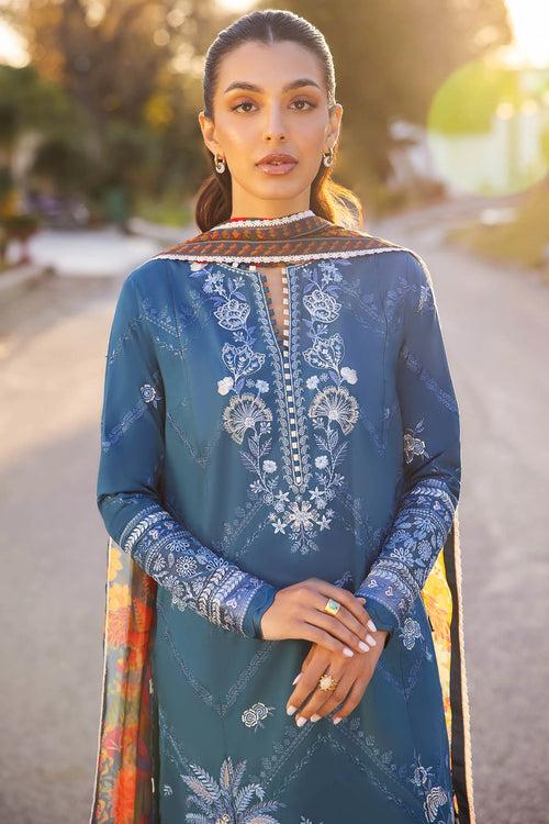 Zaha Lawn Suits | 2024 |  ZL24-5 B