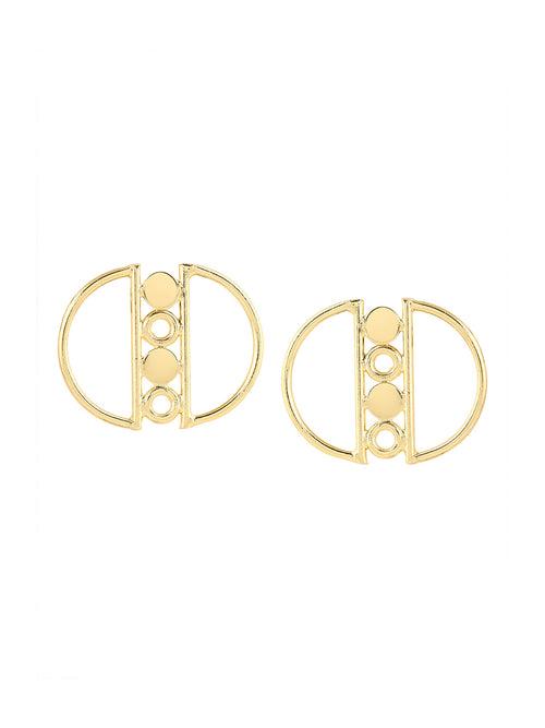 Priyaasi Statement Gold Plated Earrings