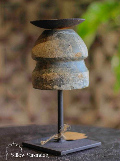 Stone Candle Stand