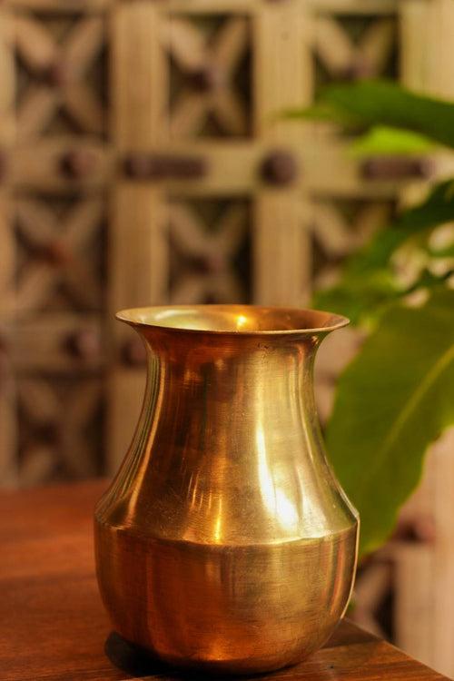 Vintage Brass Pot