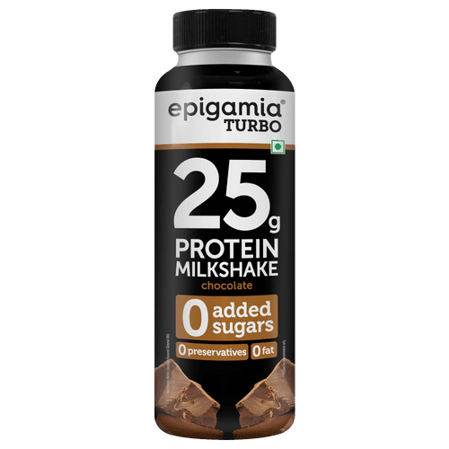 turbo 25 g protein milkshake, chocolate, 250 ml - pack of 4